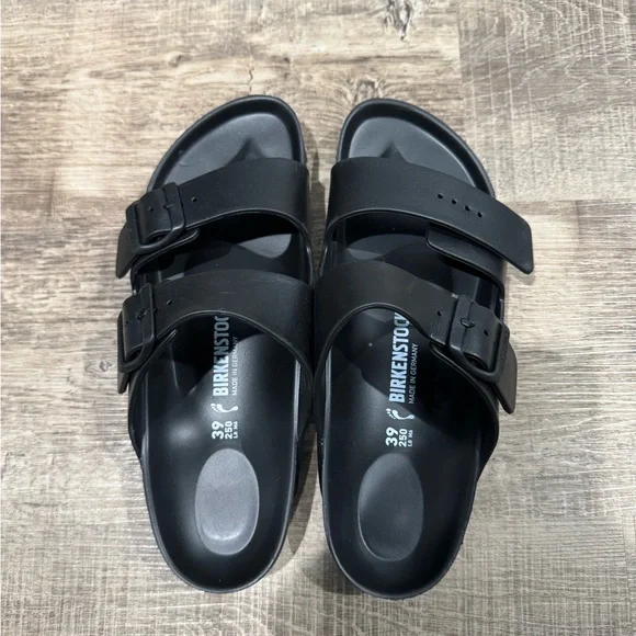 Birkenstock | Shoes | Birkenstock Black Double Strap Sandals  display picture 1